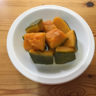 砂糖と塩だけで作るかぼちゃの煮物